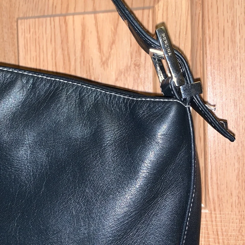 PERLINA Shoulder Bag — Leather — BEAUTIFUL!!!